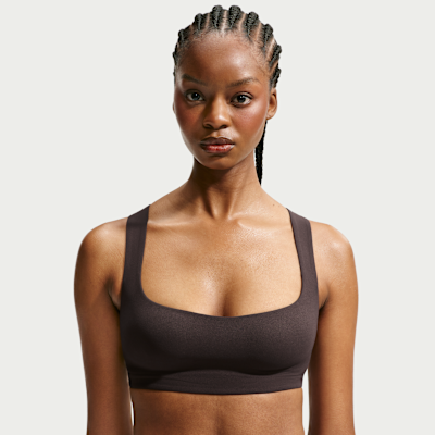 NIKE公式】NikeSKIMS Studio Stretch ウィメンズ スクエアネック ブラ